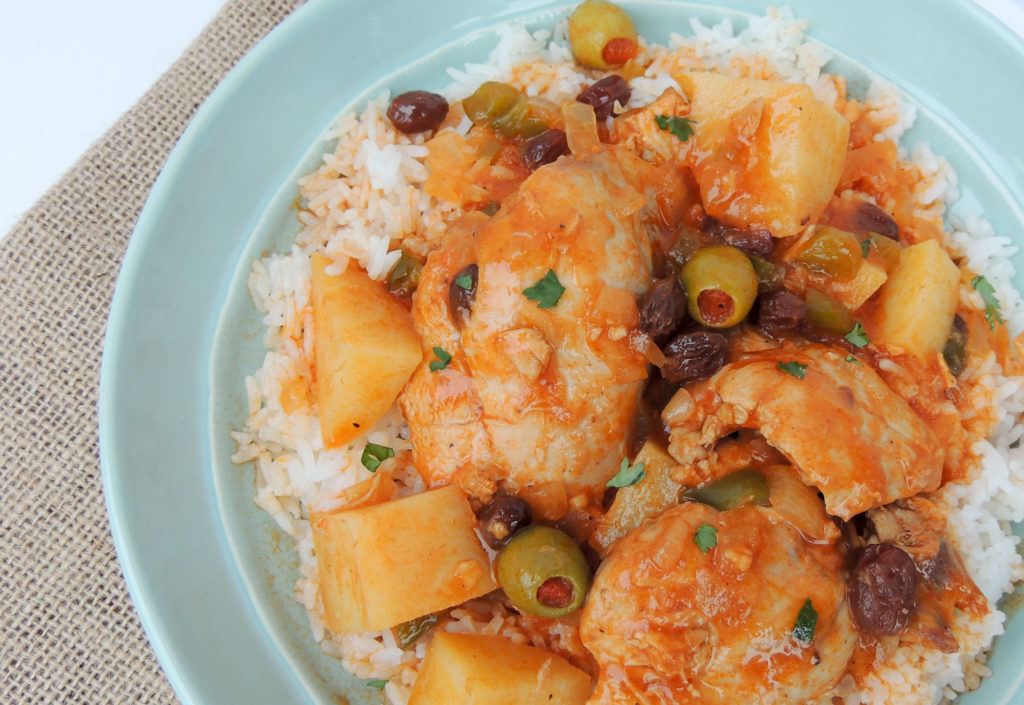 cuban chicken fricassee