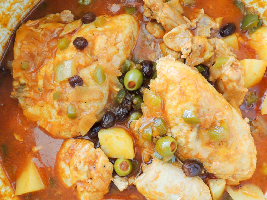 cuban chicken fricassee