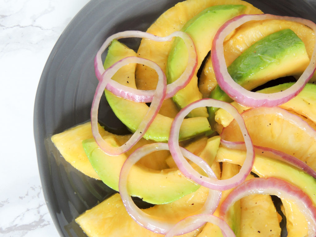 Pineapple Avocado Salad