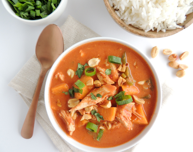 chicken peanut stew