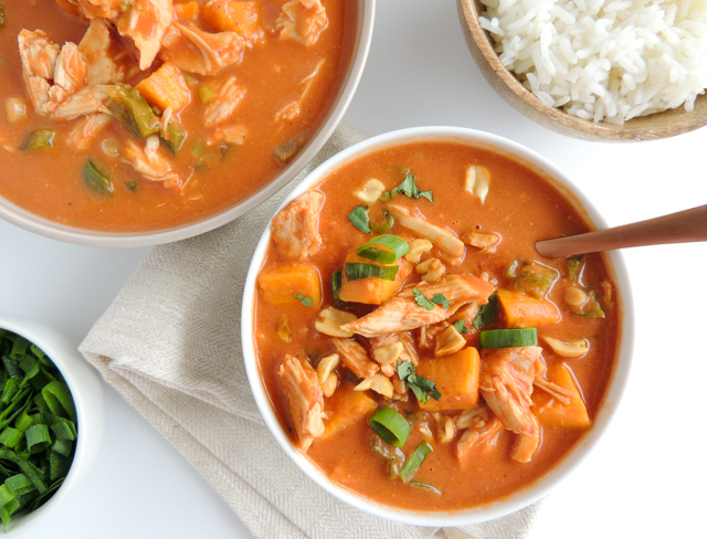 chicken peanut stew