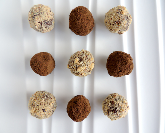 chocolate hazelnut truffles