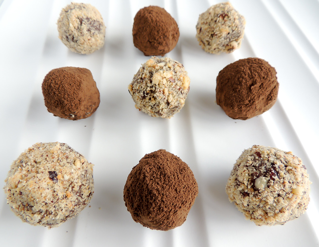 chocolate hazelnut truffles