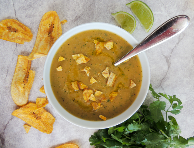 cuban plantain soup