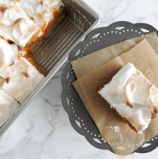 Toasted Marshmallow Pumpkin Bars