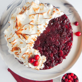 Cranberry Guava Upside-Down Cake