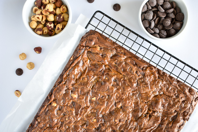 Dulce de Leche Hazelnut Brownies