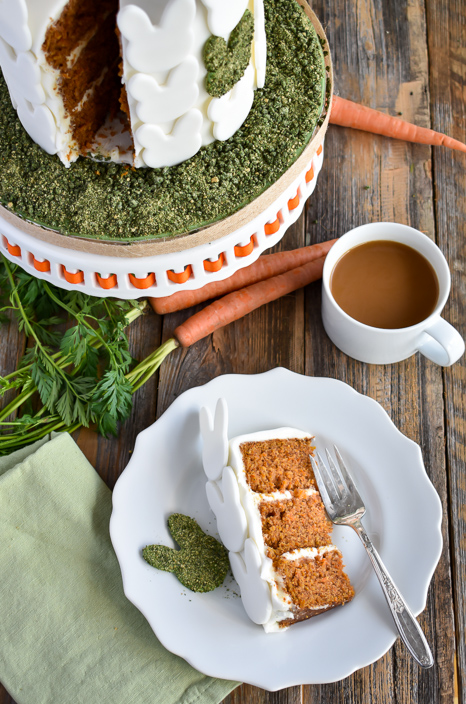 Carrot Cake with Vanilla Cream Cheese Frosting