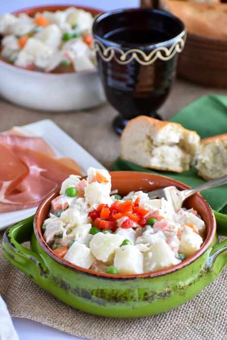 Spanish Potato Salad - Ensaladilla Rusa