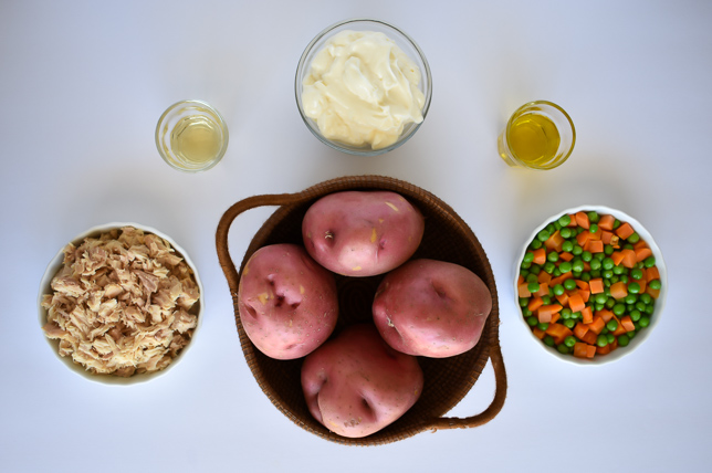 Spanish Potato Salad - Ensaladilla Rusa