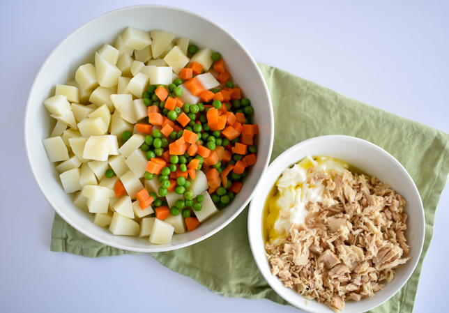 Spanish Potato Salad - Ensaladilla Rusa