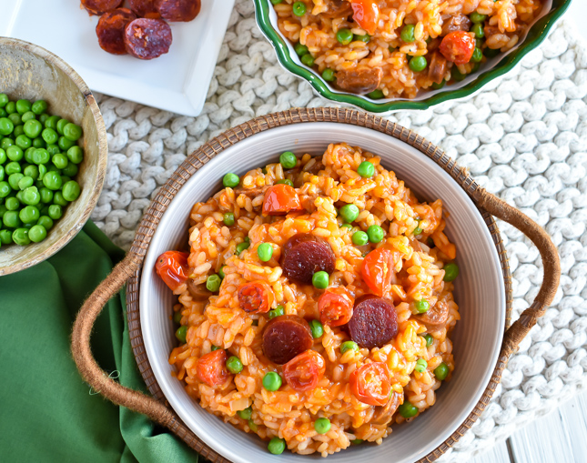 Chorizo & Tomato Risotto