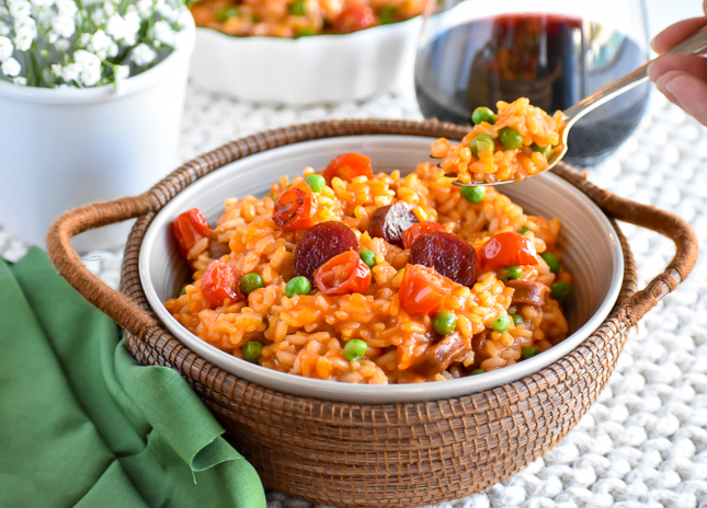 Chorizo & Tomato Risotto