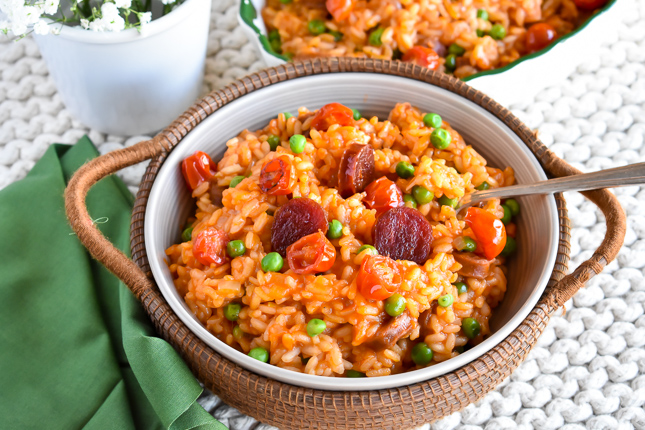 Chorizo & Tomato Risotto