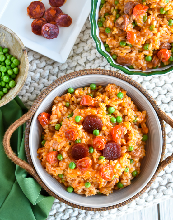 Chorizo & Tomato Risotto