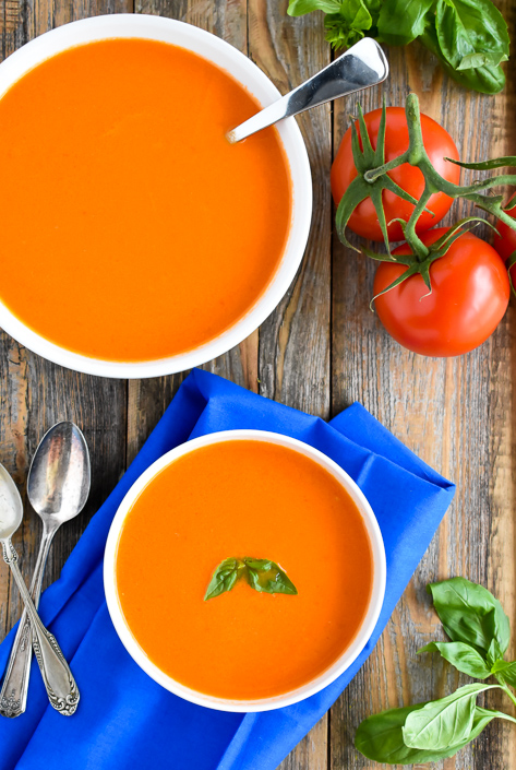 Fresh & Creamy Tomato Soup