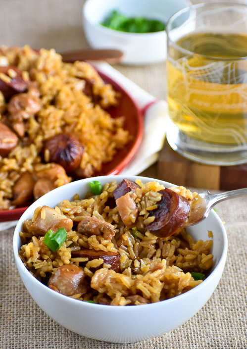 New Orleans Chicken & Sausage Jambalaya