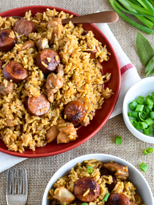 New Orleans Chicken & Sausage Jambalaya