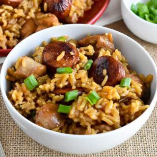 New Orleans Chicken & Sausage Jambalaya