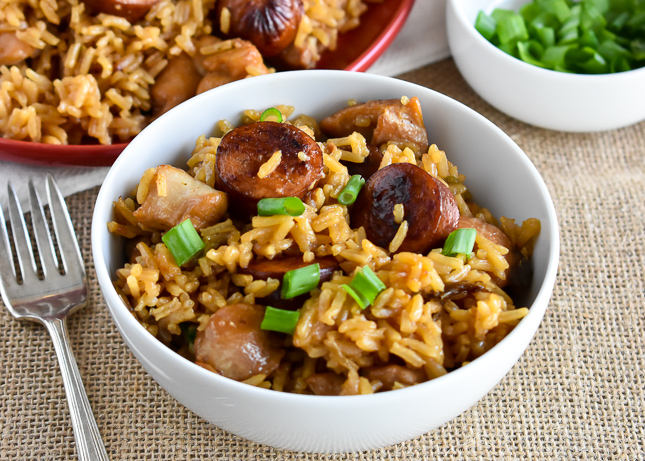 New Orleans Chicken & Sausage Jambalaya