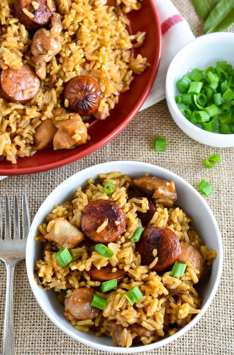 New Orleans Chicken & Sausage Jambalaya