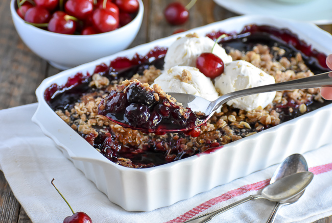 Dark Cherry Crisp