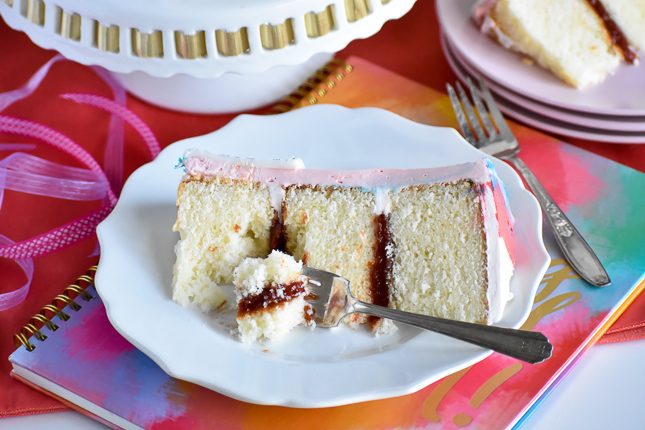 Vanilla Guava Celebration Cake