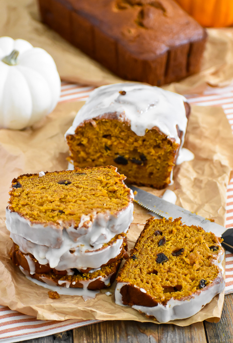 Rum Raisin Pumpkin Bread