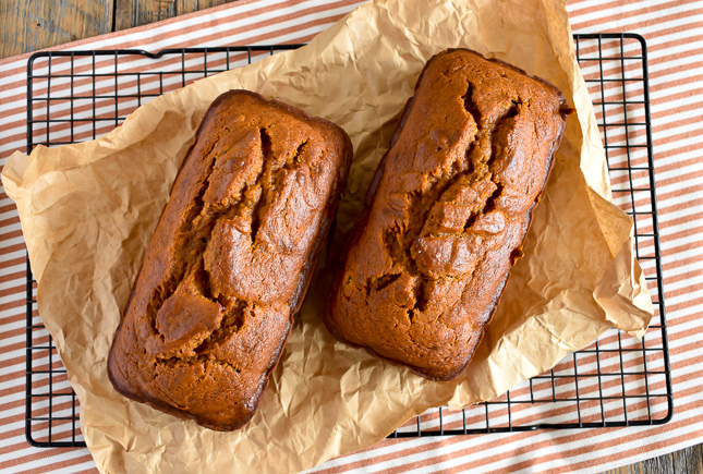 Rum Raisin Pumpkin Bread