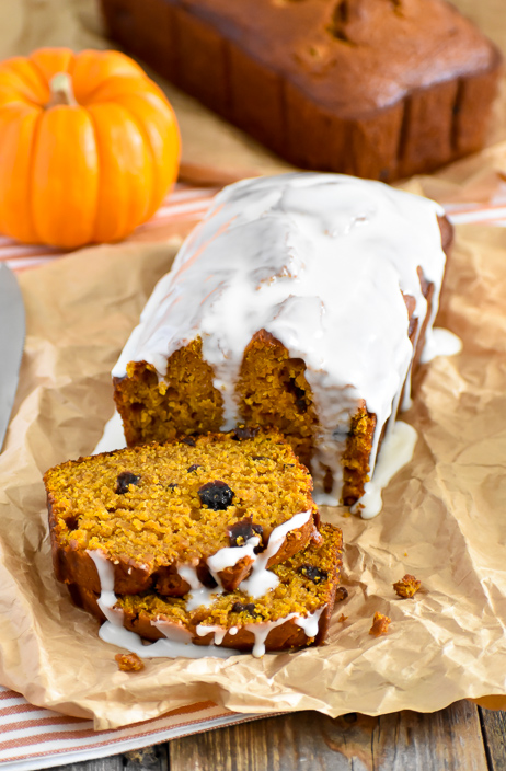 Rum Raisin Pumpkin Bread