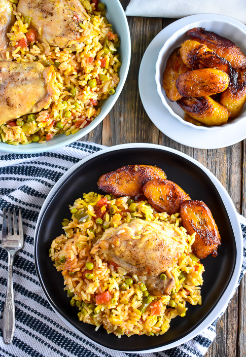 Cuban Arroz con Pollo - Chicken & Rice - Casablanca Cooks