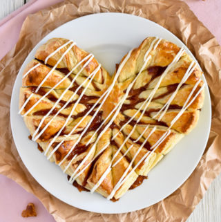 puff pastry heart