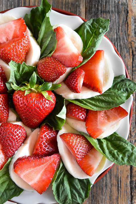 strawberry caprese